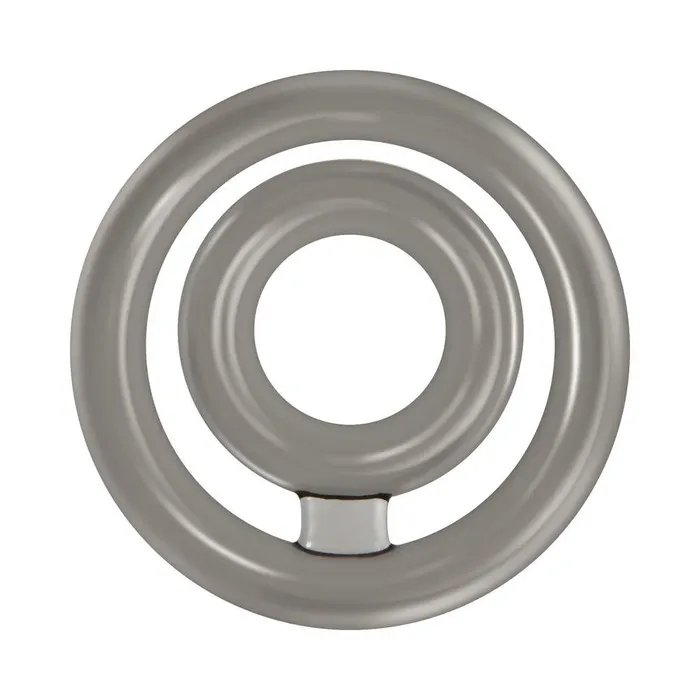 Zero Tolerance Bullseye Dual Ring Cockring Smoke Zero Tolerance Male Sex Toys