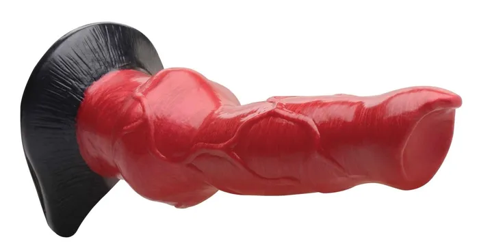 HellHound Canine Penis Silicone Dildo Red XR Brands Creature Cocks Dildos HellHound Canine Penis Silicone Dildo Red XR Brands Creature Cocks Dildos