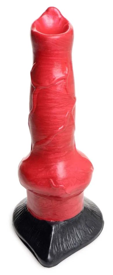 HellHound Canine Penis Silicone Dildo Red XR Brands Creature Cocks Dildos HellHound Canine Penis Silicone Dildo Red XR Brands Creature Cocks Dildos