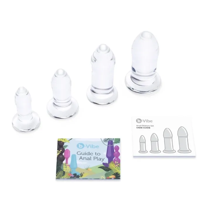 bVibe Anal GLASS ANAL DILATORS SET