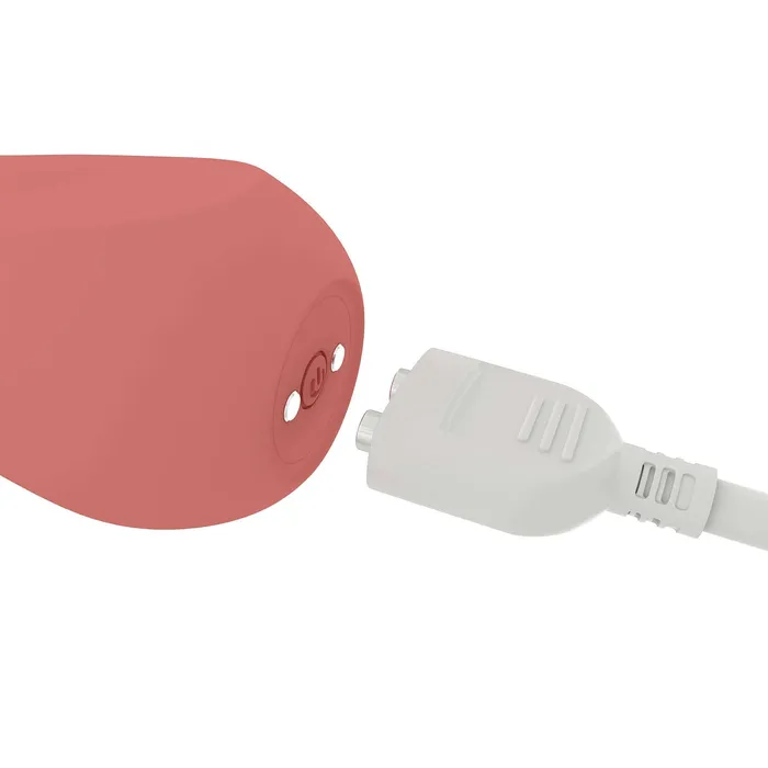 Vibrators Doc Johnson Ritual Zen Rechargeable Silicone GSpot Vibe Coral Vibrators Doc Johnson Ritual Zen Rechargeable Silicone GSpot Vibe Coral