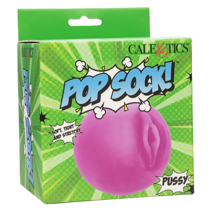 CalExotics Vibrators Pop Sock Pussy Purple CalExotics Vibrators Pop Sock Pussy Purple