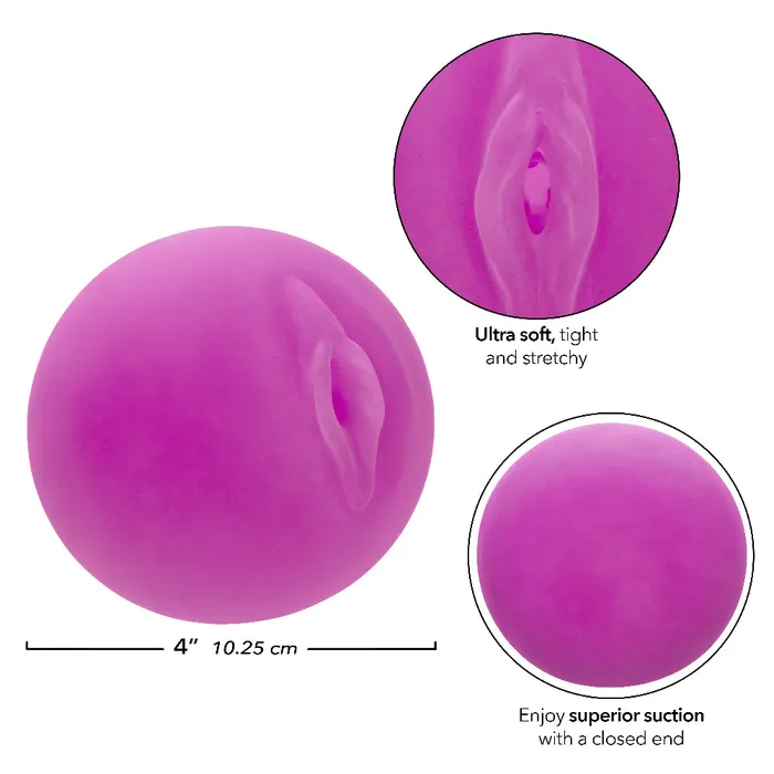 CalExotics Vibrators Pop Sock Pussy Purple CalExotics Vibrators Pop Sock Pussy Purple