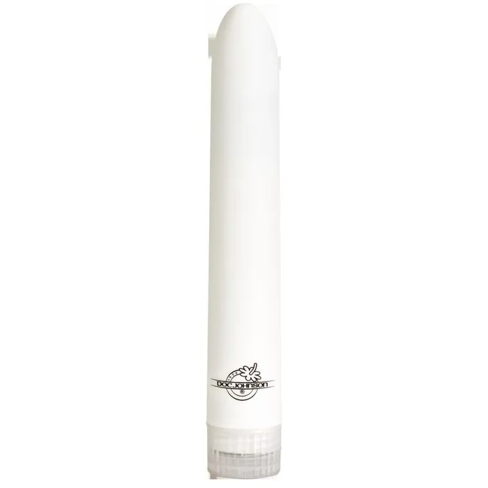 Doc Johnson Vibrators 7Inch Velvet Touch Vibe Waterproof Fun from White Nights Collection