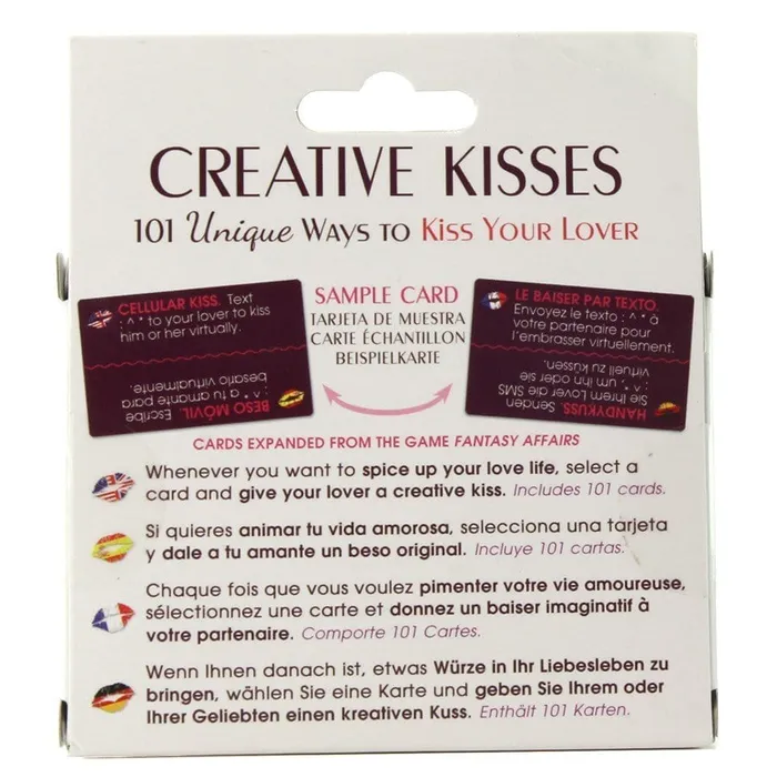 Games Creative Kisses Card Game Sh Womens Store