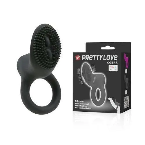 Male Sex Toys Moonwell 1525M Clit Stimulator Vibrating Cock Ring