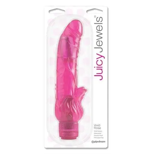 Pipedream Vibrators Juicy Jewels Vivid Rose Dark Pink Pipedream Vibrators Juicy Jewels Vivid Rose Dark Pink